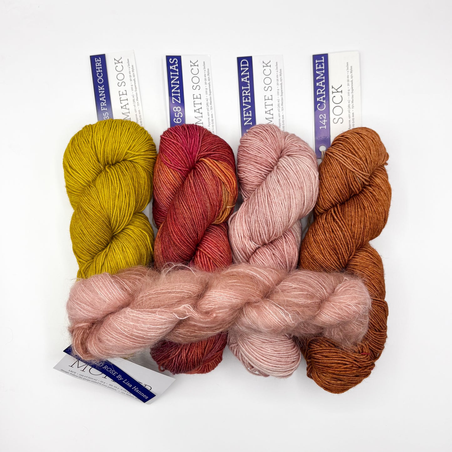 Kit MKAL 2025 - Fields of Gold - opción Mohair Dare