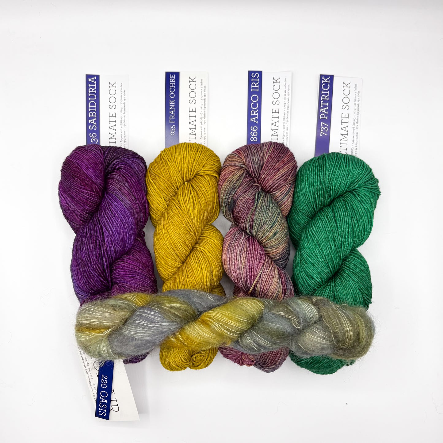 Kit MKAL 2025 - Good Vibrations - opción Mohair Dare