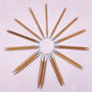 Palillos Circulares Intercambiables SPIN Bambú 13cm