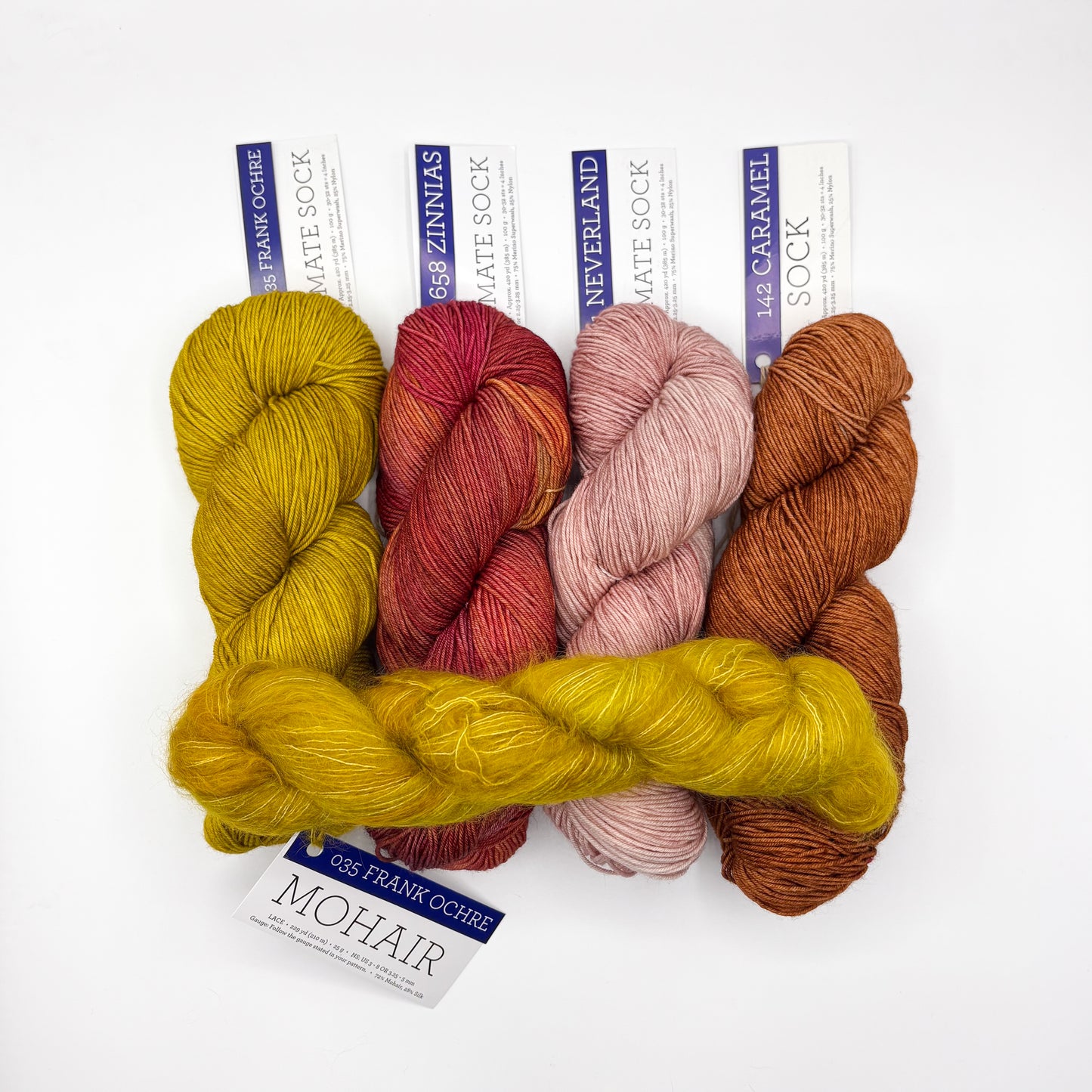 Kit MKAL 2025 - Fields of Gold - opción Mohair Dare