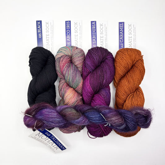 Kit MKAL 2025 - Moondance - opción Mohair Dare