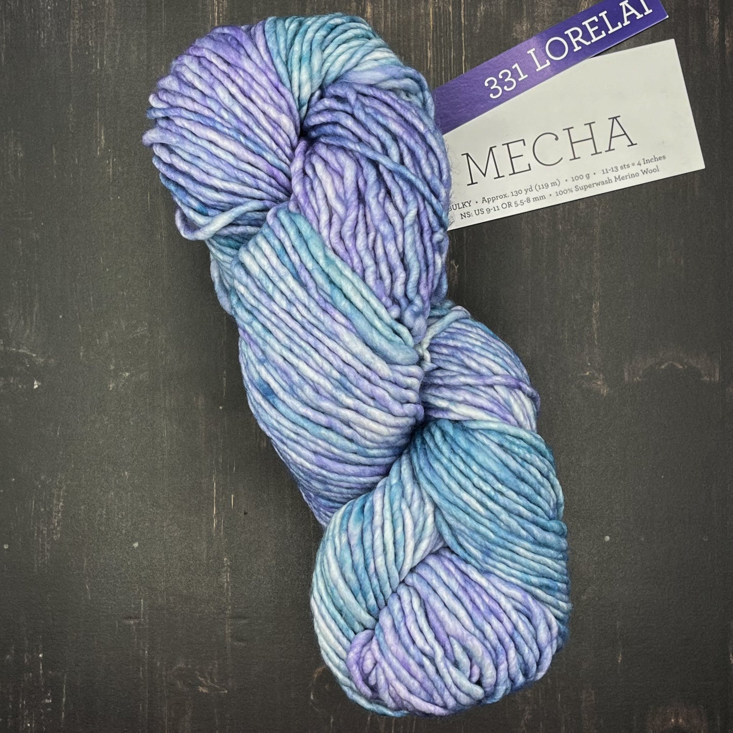 Mecha (100% Lana Merino Superwash Single) Madeja 100gr.